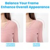 Nimiah Shoulder Pads 3 Pairs - Anti-Slip Push up Enhancers