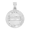 Real Solid 925 Sterling Silver Last Supper Pendant, Religious Jewelry,