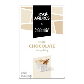 José Andrés White Chocolate With Rice Pudding, 4.59 oz