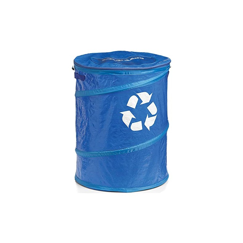 Coghlan's Pop-Up Lightweight Recycle Can – Collapsible Waste Bin for