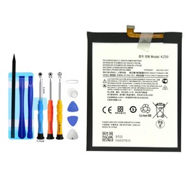 Vvuilsty KZ50 Battery for Moto G8 Power XT2041-4 XT2041DL,Rechargeable 0 Cycle Battery Compatible with Moto G8 Power XT2041-4 XT2041DL with Repair Tool Kits