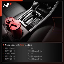 A-Premium Center Console Cup Holder Armrest Pad Compatible with Ford F-250 F-350 1999-2009, F-250 F-350 F-450 Super Duty 1999-2010, Beige