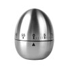 Betterlifewj Metal Egg Kitchen Timer. 60 Minutes Countdown. Cooking Timer.