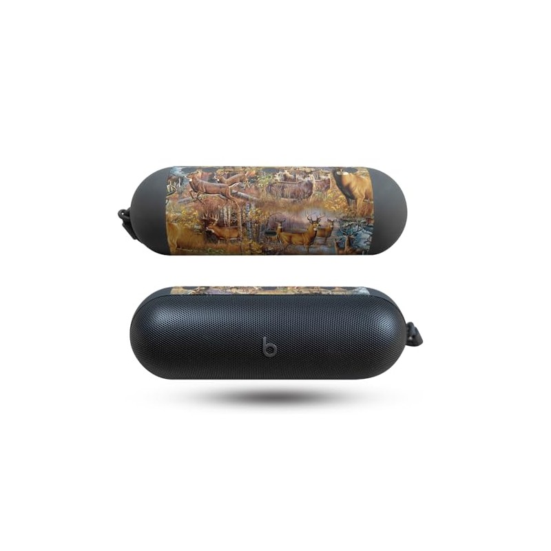 Speaker Skin Compatible with Beats Pill (2024) - Deer Pattern