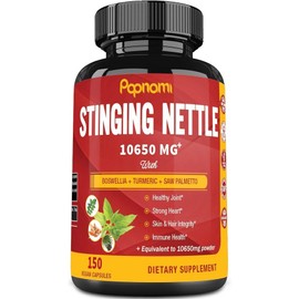 Papnami Organic Nettle Root Extract 10650mg 150 capsules x 1 pack 5 months supply, 1 unit, 150 tablets / Papnami 유기농 쐐기풀 뿌리 추출물 10650mg 150캡슐 x 1팩 5개월분, 1개, 150정