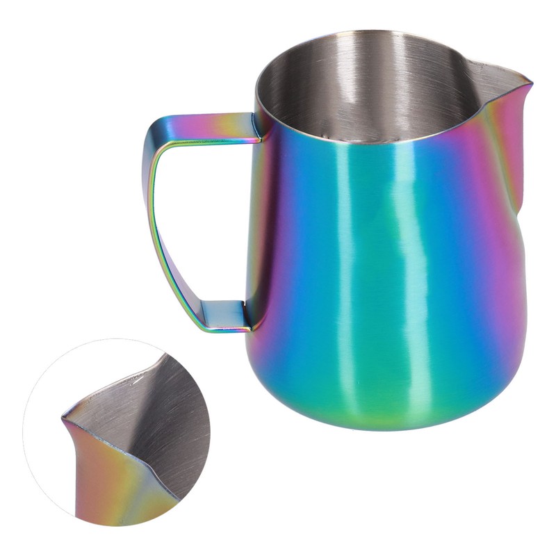 Milk Frothing Pitcher 304 Stainless Steel Milk Jugs Coffee Frothing