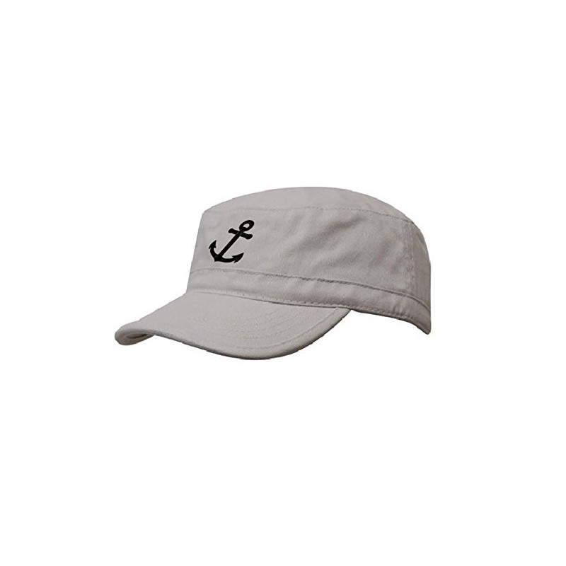 Boating Hat Anchor Captain Sailing Cap Army Yacht Military Baseball