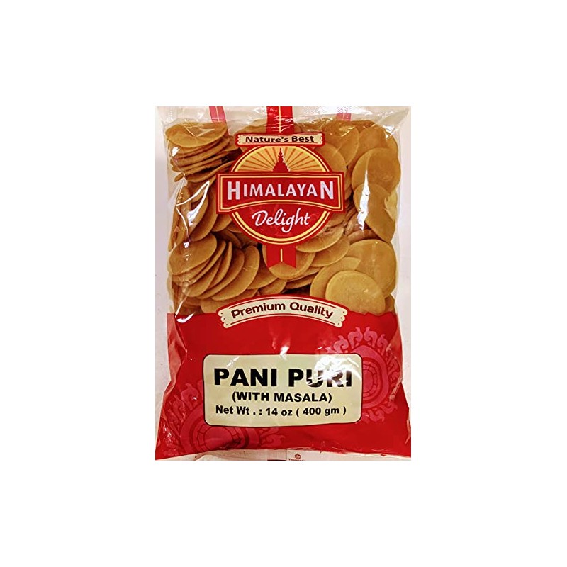Himalayan Delight Ready-to-Cook Pani Puri with Masala - 14 Ounces