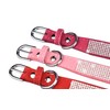 Rhinestone Dog Collar Cute Glitter Leather Collar for Cat Cat