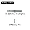 Fudatong Scaffolding Coupling Pin 1-1/4"OD x 8.5" L with 1"