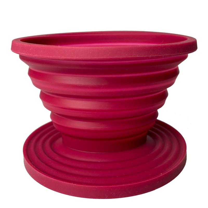 2 Pieces Attsky Collapsible Pour Over Coffee Dripper for Camp