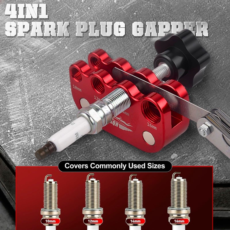 CNRAQR Universal Spark Plug Gap Tool for Most 10mm 12mm