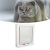 Cat Flap Door Controllable Access Reduce Noise Windproof Universal Interior