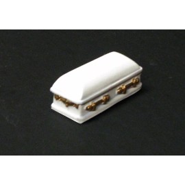 Three Inches Under 1:24 1:25 G scale closed infant child casket funeral hearse 1/25
