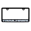 Jeep Trailhawk UV Printed Black Plastic License Plate Frame -