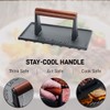 Bellemain Bellemain Bacon Press Rectangle | Heavy-Duty Cast Iron Grill