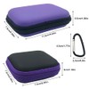 10 Pieces Earbud Case, lyfLux Square and Rectangular Headphone Case