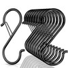 WHITECLOUDZ 10Pack Heavy Duty S Hooks for Hanging with Safety