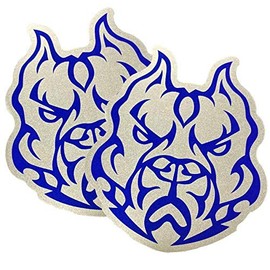 Sinister Diesel Stickers - 2 Pack Bulldog Head