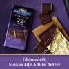 GHIRARDELLI Intense Dark Chocolate Bar, 72% Cacao, 3.5 Oz Bar