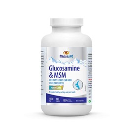 MapleLife Glucosamine Plus Msm 1000mg - 200 capsules