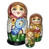 Little Baby-Boy 3-Nest Matreshka Wooden Nesting Dolls Set - 14730B