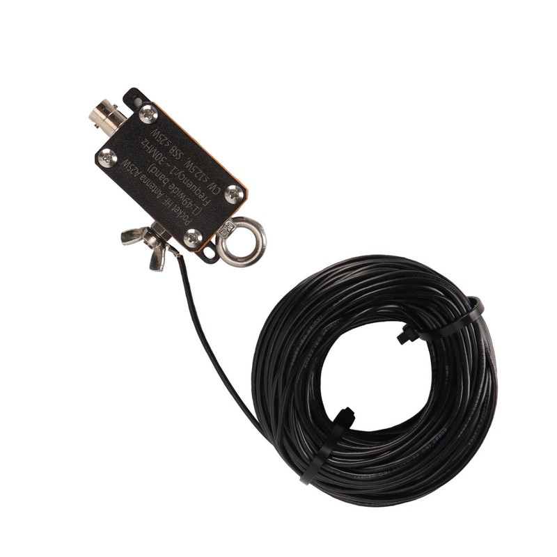 Portable HF End Fed Antenna 1‑30MHZ FE8 CW SSB 1:49