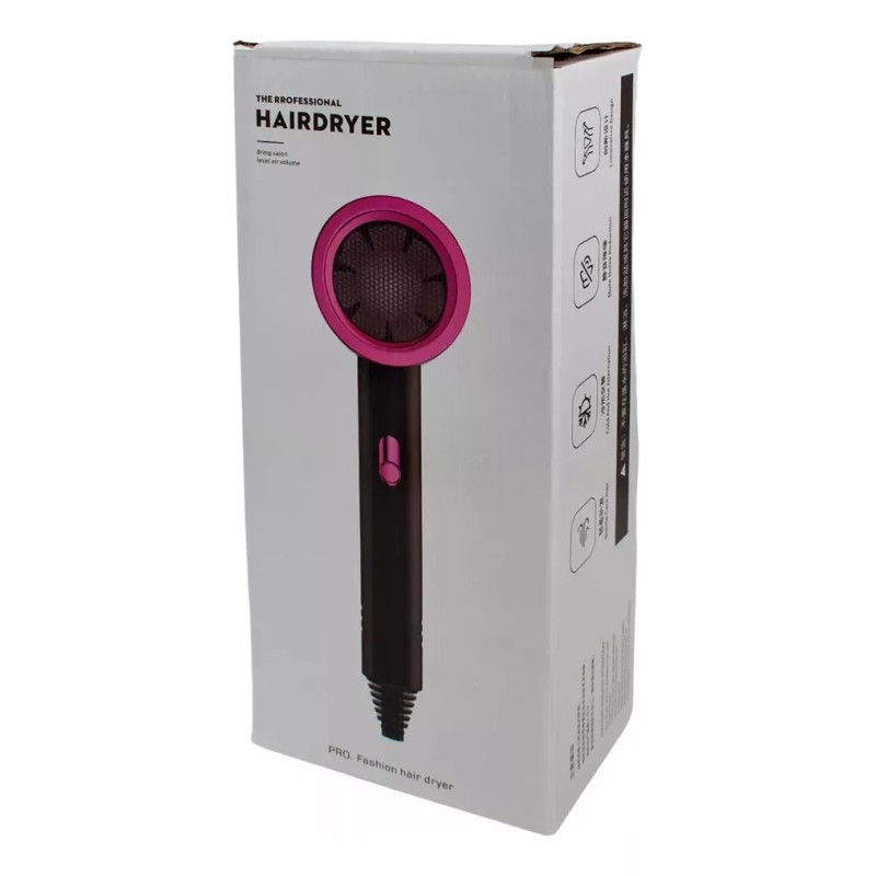 Buytiti Secadora Portátil Plegable Juvenil, Con Cabezal, Luz Led.