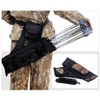 Multi Function 4Tubes Back Arrow Quiver Shoulder Hanged Target Shooting