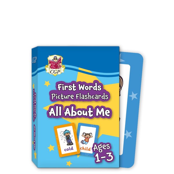 New First Words Picture Flashcards for Ages 1-3: All About