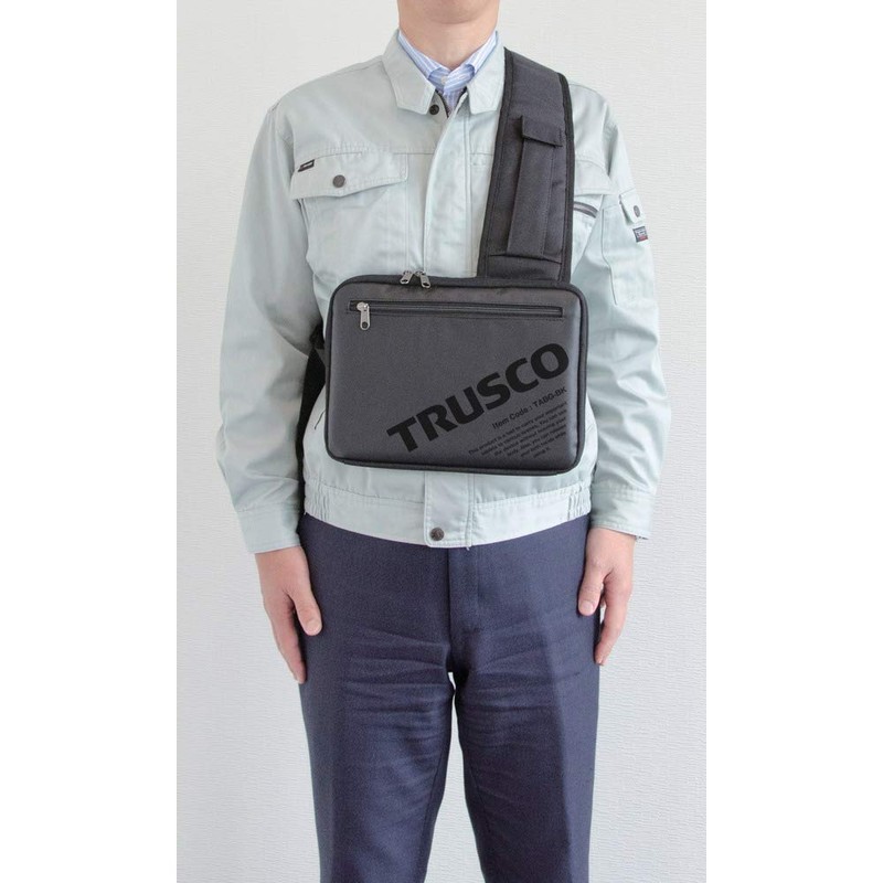 TRUSCO TABG-BK Tablet Case for Work Sites, Drawing Board Type