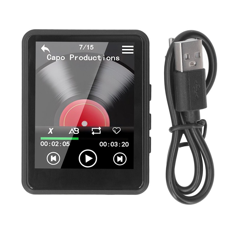 MP3 MP4 Player 2.4 Inch Full Touch Screen HiFi Stereo