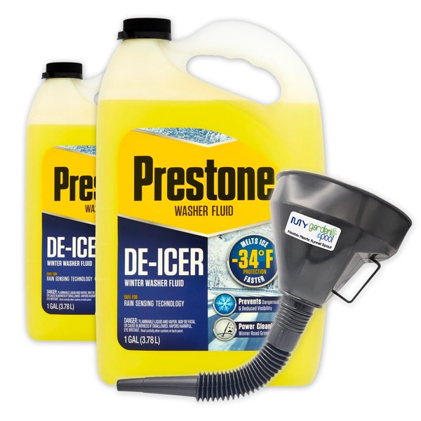 My Garden Pool Prestone De-Icer Winter Washer Fluid -34 F,