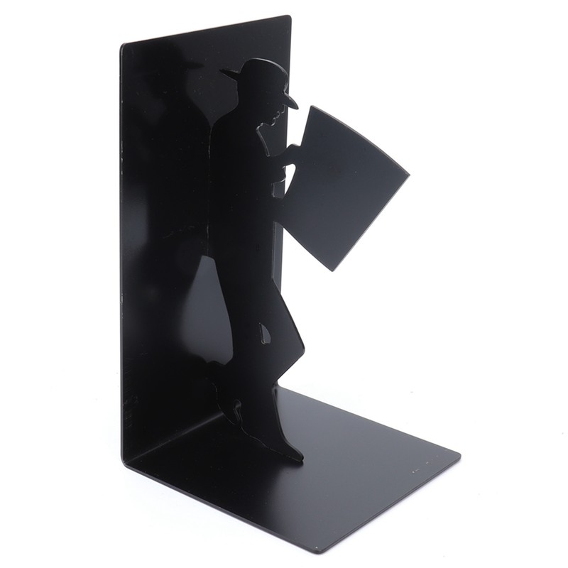Wrought Iron Figure Book Stand Readers Book Stand Bookshelf Ornaments