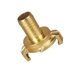 BE-TOOL 3/4" Brass Geka Type Quick Connector, Hose Connector for Garden Irrigation Systems, Heavy-Duty Hose Fitting Connector, Male Hose Thread with Rubber Seals Secured