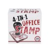 4 in 1 Rubber Stamps - Funny Phrases for Office