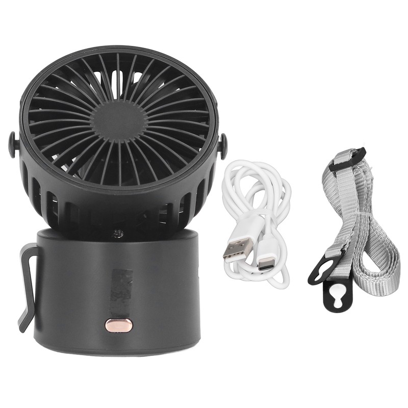 Necklace Fan 3.5W 3 Modes 45 Degrees Up and Down
