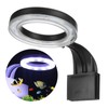 110‑240V Waterproof Aquarium Ring Clip Lamp LED Fish Tank Light