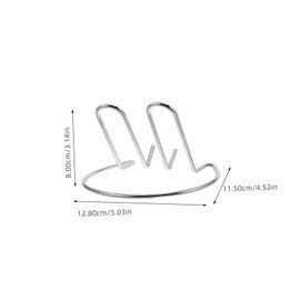 Mobestech Metal Speaker Stand for Cars Audio Support for Desktop and Bookshelf Speakers Stable Construction Wide Compatibility Sleek Design