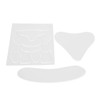 18pcs Reusable Wrinkle Pad Silicone Soft Portable Forehead Face Neck