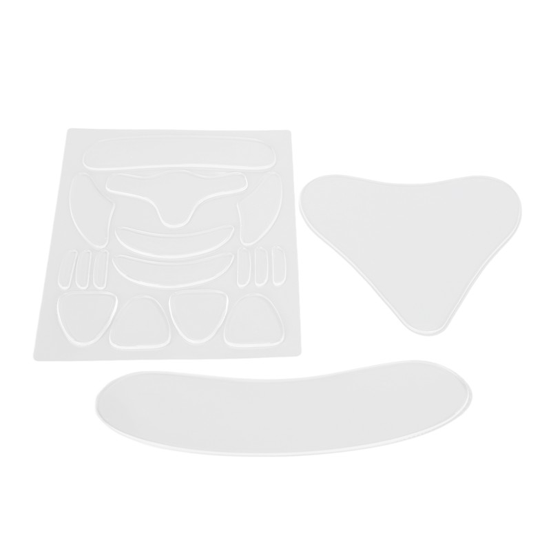 18pcs Reusable Wrinkle Pad Silicone Soft Portable Forehead Face Neck