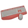 Impecca Pink Wireless Keyboard and Mouse Combo for Computer with