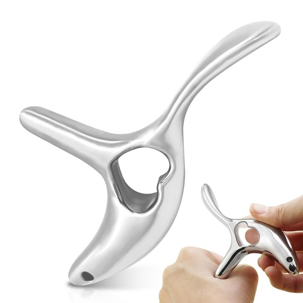 ADDLIVE Triggerpunkt Massagegerät, Triggerpunkt Drücker mit Ergonomischem Griff, Vielseitiges Edelstahl