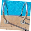 TEHAUX 4Pcs Heavy Duty Stainless Steel Pool Handrail Cover for