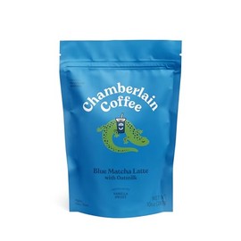 Chamberlain Coffee Latte Matcha Azul - Latte Matcha Vegano Con Leche De Avena - Rico En Antioxidantes, Flor De Guisante Mariposa Azul  Matcha En...   