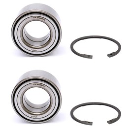 FKG 510061 Front Wheel Bearing fit for 2000-2006 Nissan Sentra, 2002-2007 Mitsubishi Lancer (ES Only), 2000-2002 Mitsubishi Mirage, Set of 2