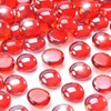 RUOJAS 10 Pounds Ruby Red Fire Glass Beads 3/4 Inch
