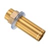 sourcing map 1 Pcs 3.94 Inch Faucet Extension Mounting Pipe