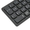 2.4G Wireless Numeric Keypad Chocolate Keys Plug and Play 18