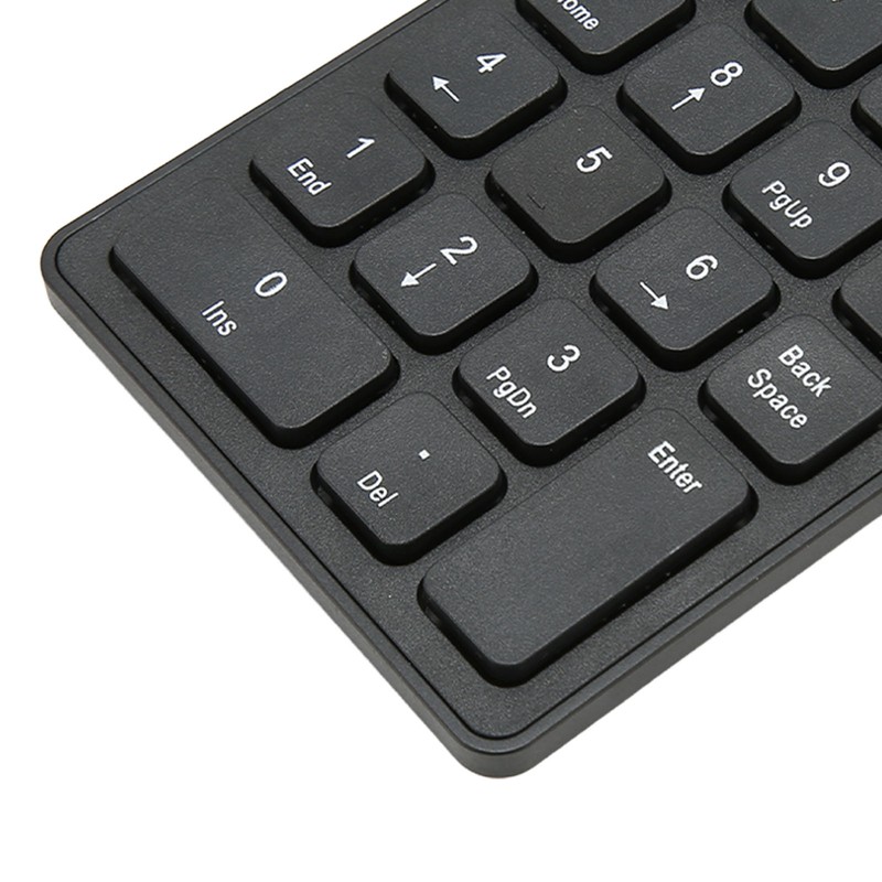 2.4G Wireless Numeric Keypad Chocolate Keys Plug and Play 18
